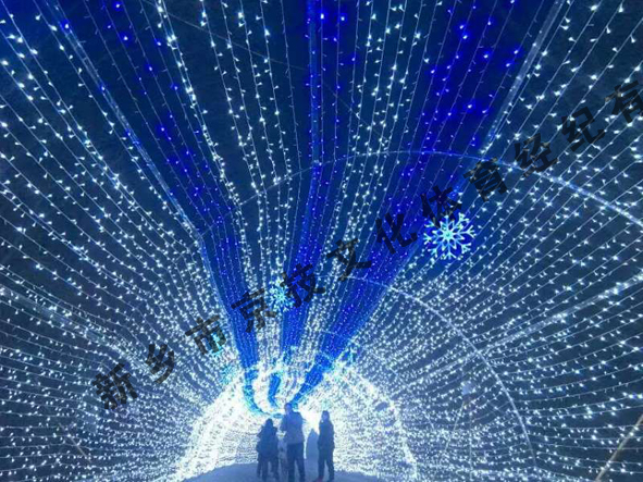 三英里灯光展活动