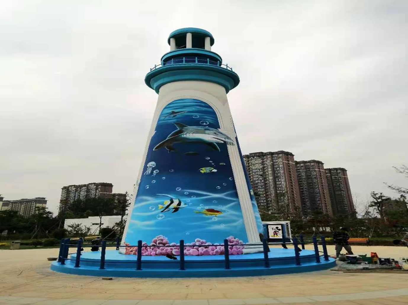 卫辉墙体3D绘画