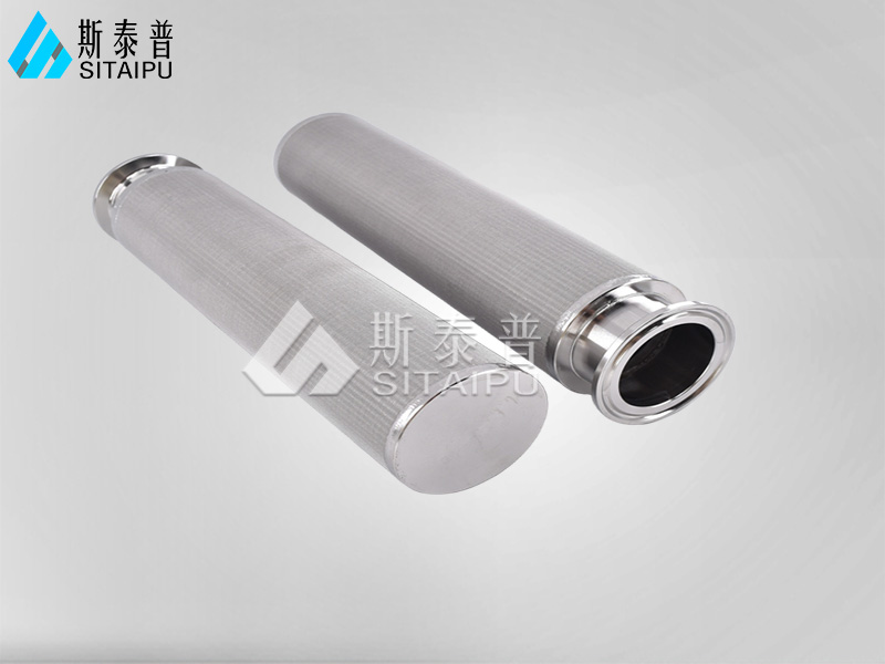 五层烧结网滤芯