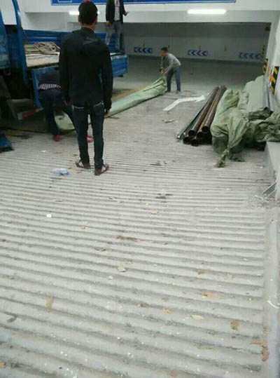 新乡市煤田三队小区防火卷帘门