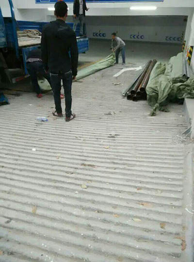 新乡市煤田三队小区防火卷帘门