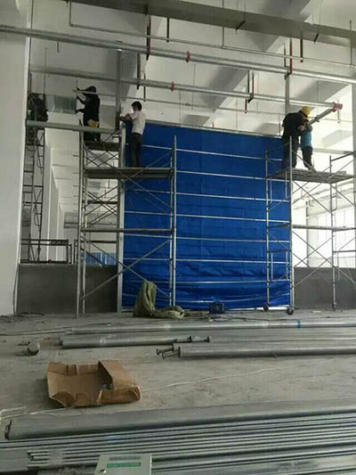 新乡市煤田三队小区防火卷帘门