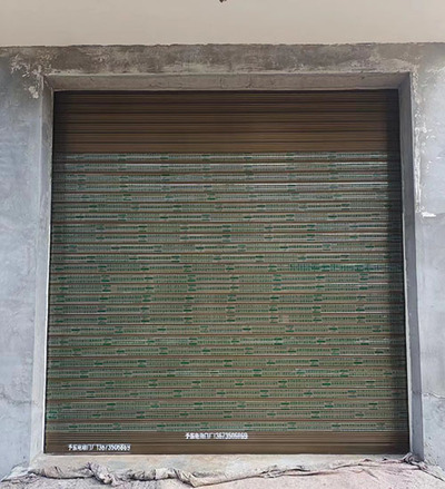 电动铝合金门