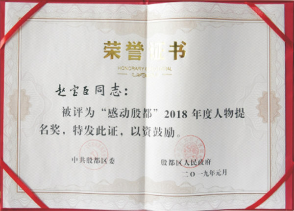 2018年度人物提名奖