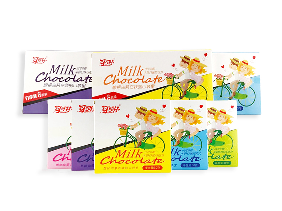 卡通盒装巧克力