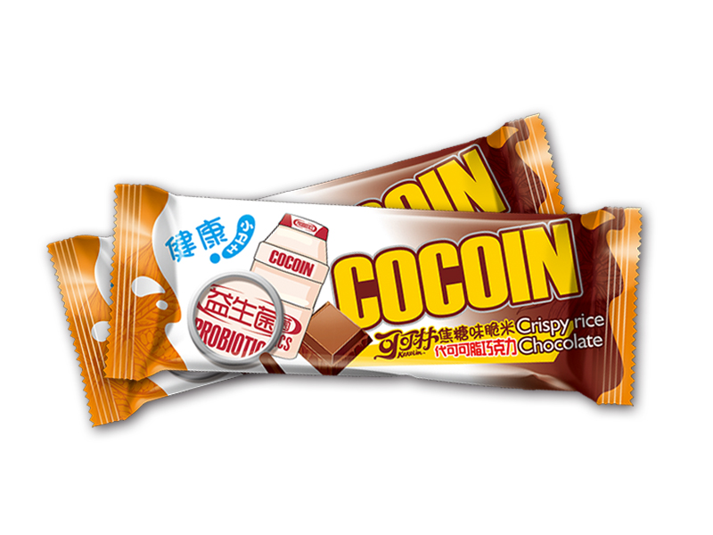 22克焦糖味脆米代可可脂巧克力