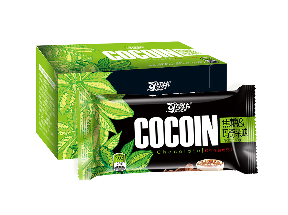 50克焦糖玛奇朵味巧克力