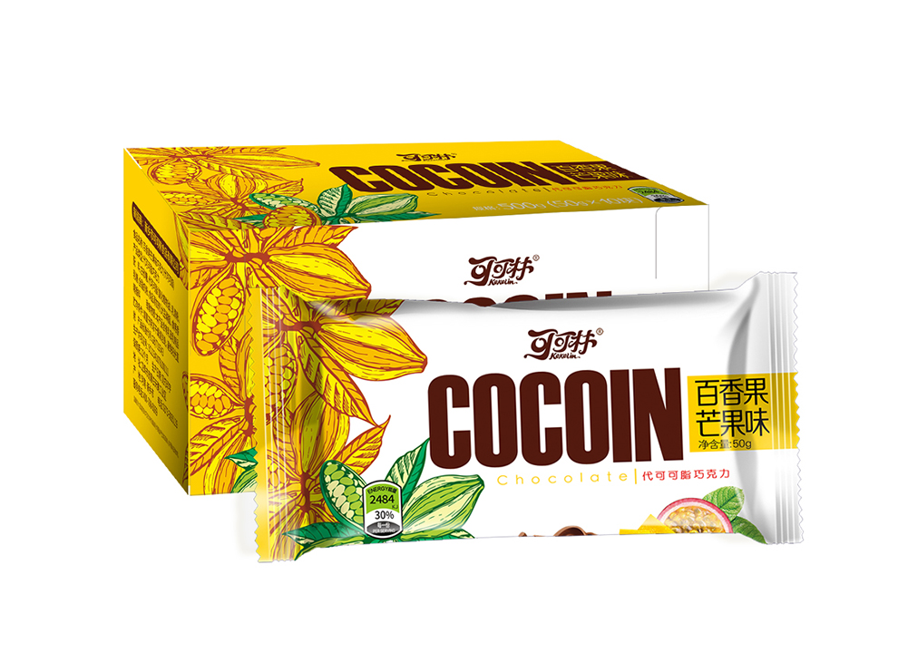 50克百香果芒果味巧克力