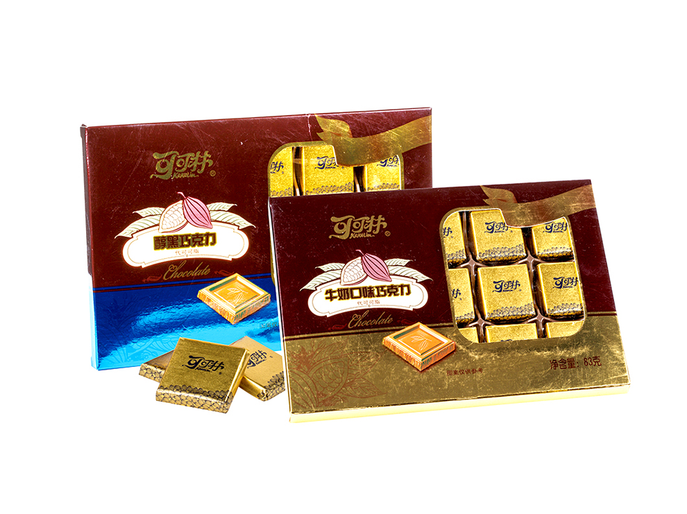 83克方片巧克力