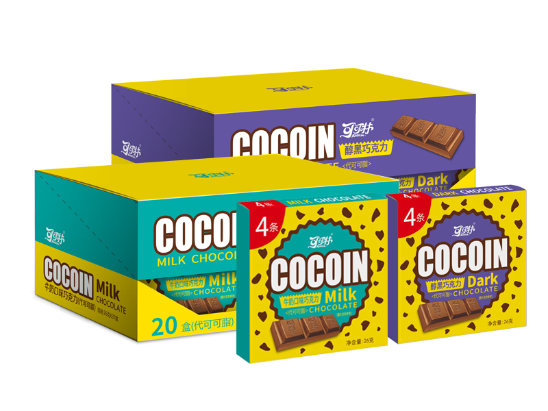 26克M4盒装板巧克力