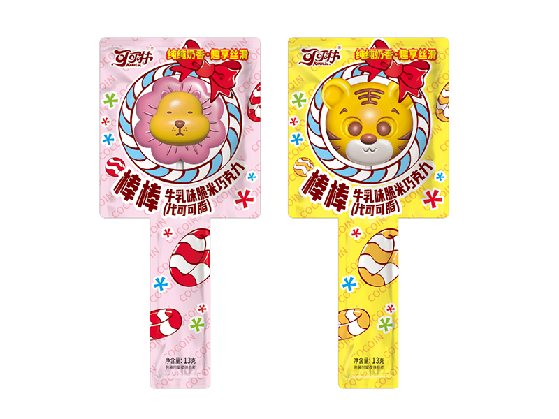 棒棒-牛乳味脆米巧克力（代可可脂）