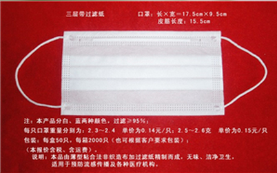 医用卫生防护口罩
