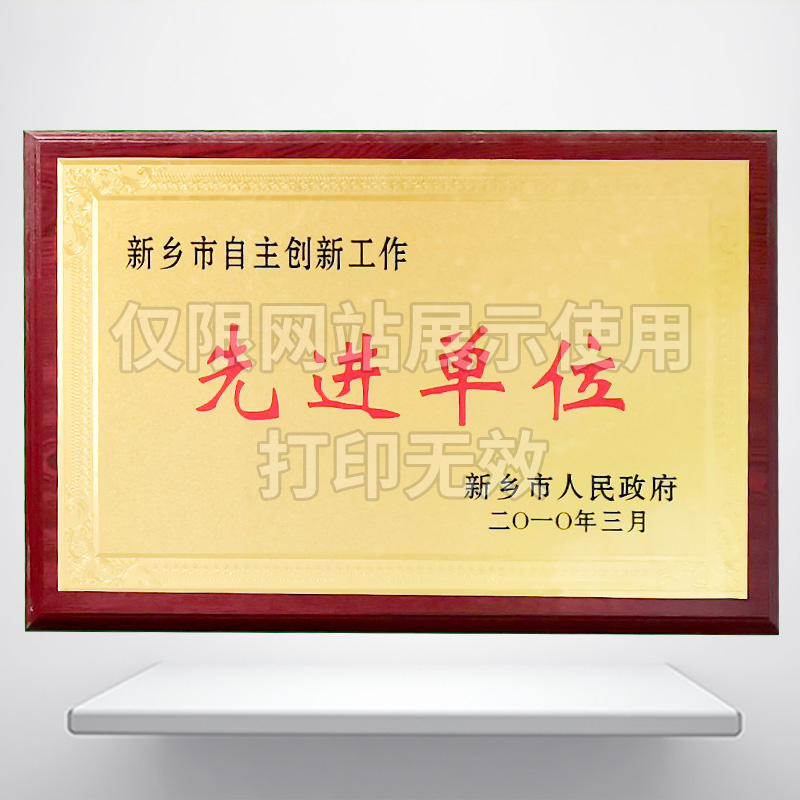 自主创新工作******单位