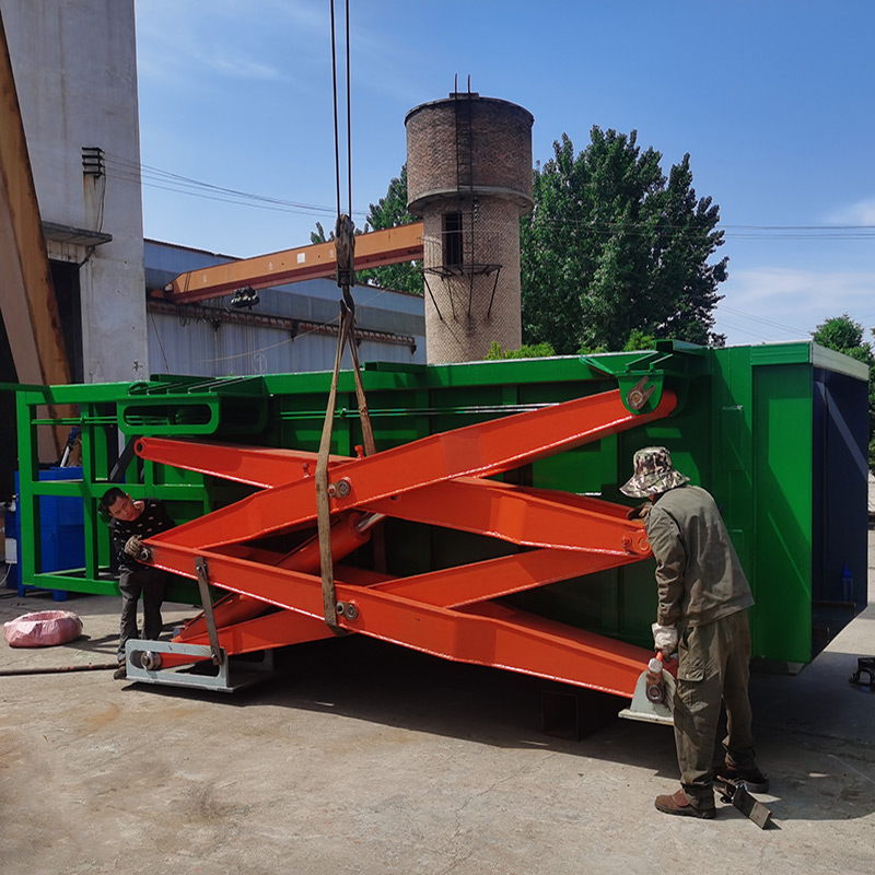 水平式垃圾中转站