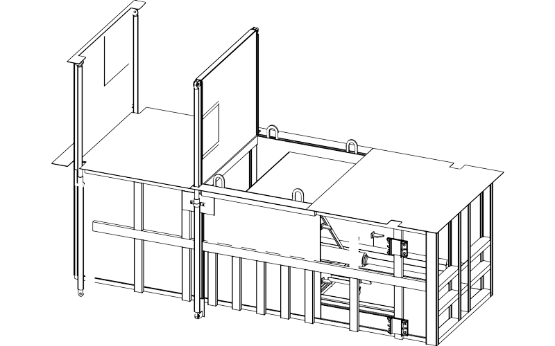 垂直式垃圾压缩站压缩箱体的技术要求
