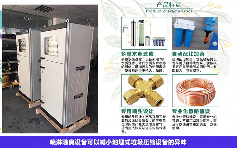 智能型喷淋除臭除尘设备