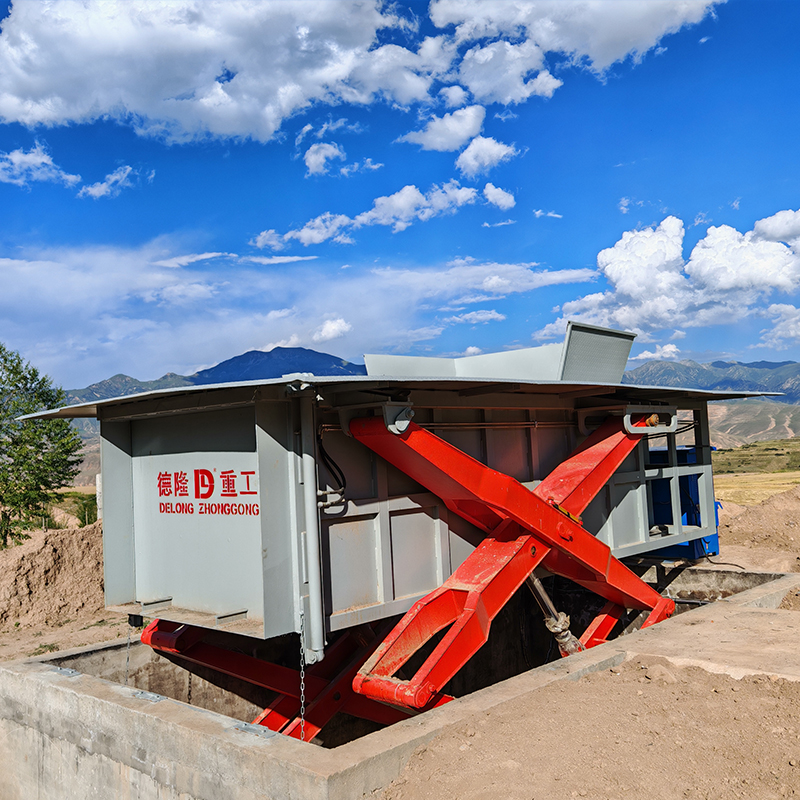DL-SP8型地埋式垃圾压缩机