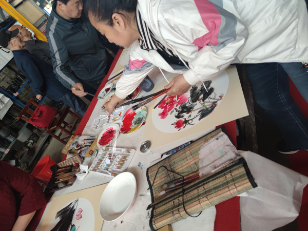 开封艺术研究院在我厂举办文化下乡活动