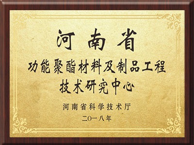 河南省功能聚酯材料及制品工程技术研究中心