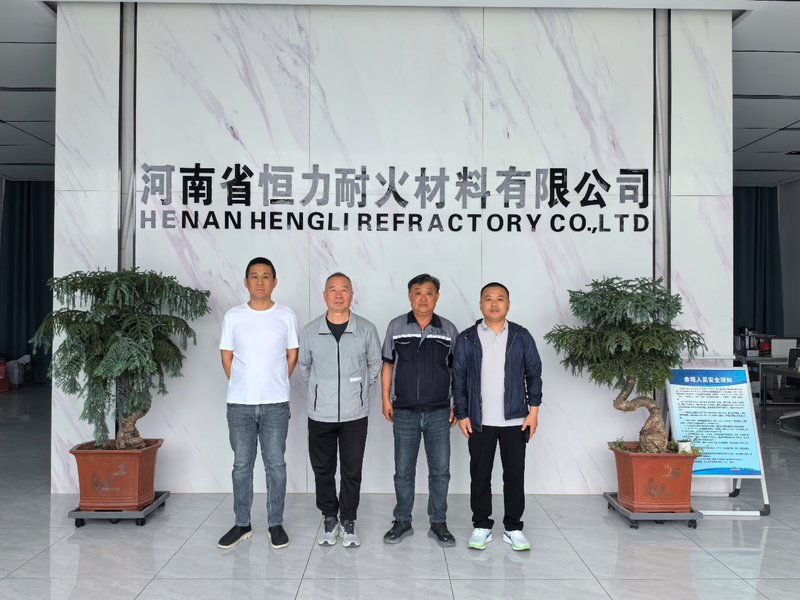 中硅玻研院玻璃窑炉专委会走访河南恒力公司交流