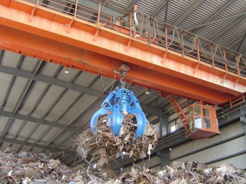 自動渣吊抓斗起重機