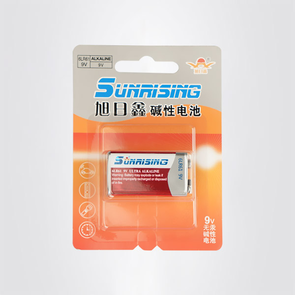 9V無汞堿性電池