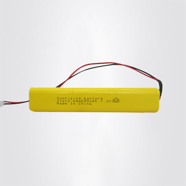 NI-CD 2+2+2:6AA600MAH 7.2V電池組