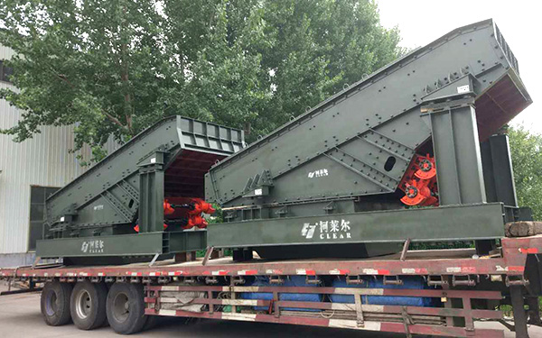 中冶南方印尼青山4台1650振动筛