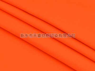 T/C 80/20 21*21/108*58 200GSM 荧光橙ORANGE FLUOR