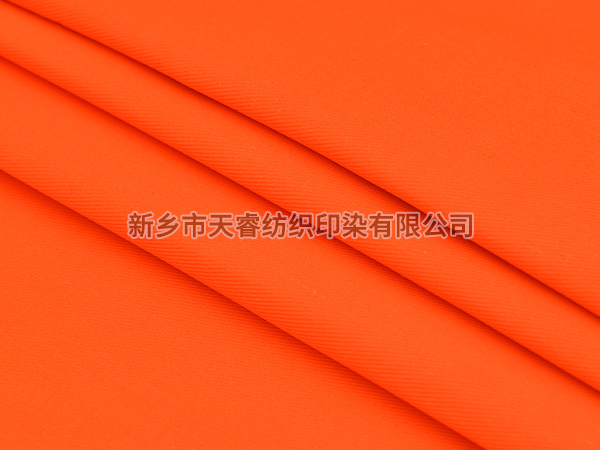 T/C 80/20 21*21/108*58 200GSM 荧光橙ORANGE FLUOR