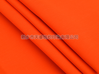 T/C 80/20 300D*300D+32S 282GSM 防水WR 荧光橙ORANGE FLUOR