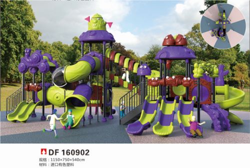 儿童塑料组合滑梯