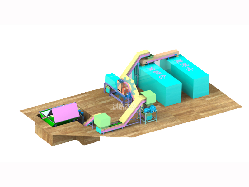 果蔬尾菜处理示意图