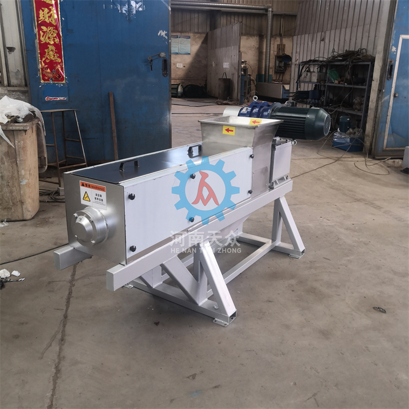啤酒渣酒糟脫水用雙螺旋壓榨機(jī)脫水效率如何？