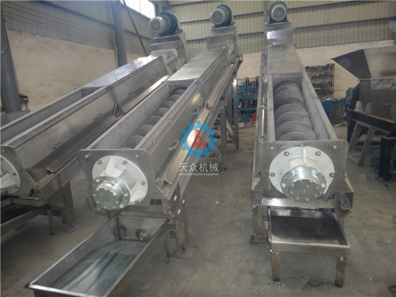 康师傅茶叶渣压榨机