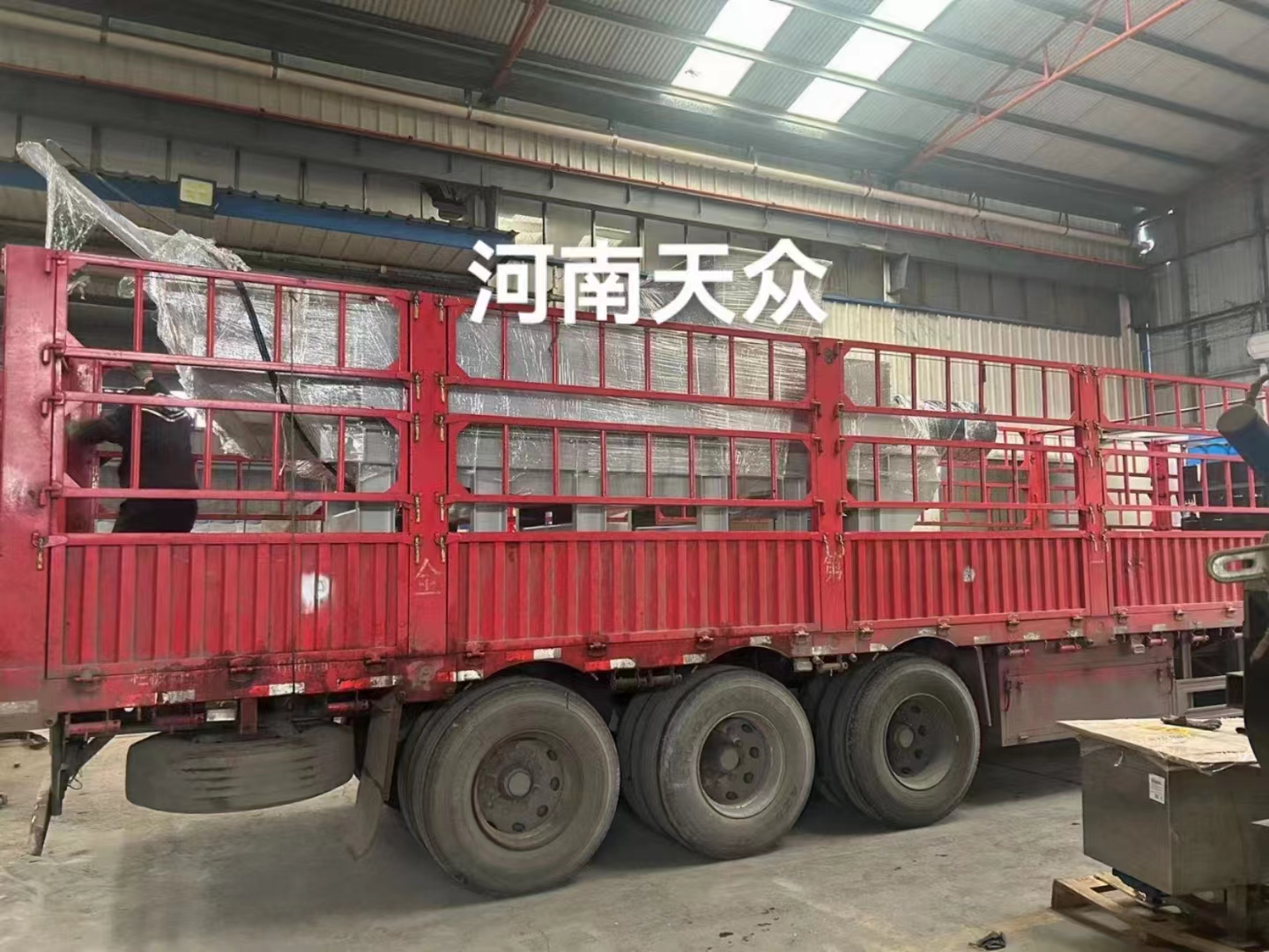 单螺旋压榨机发货中