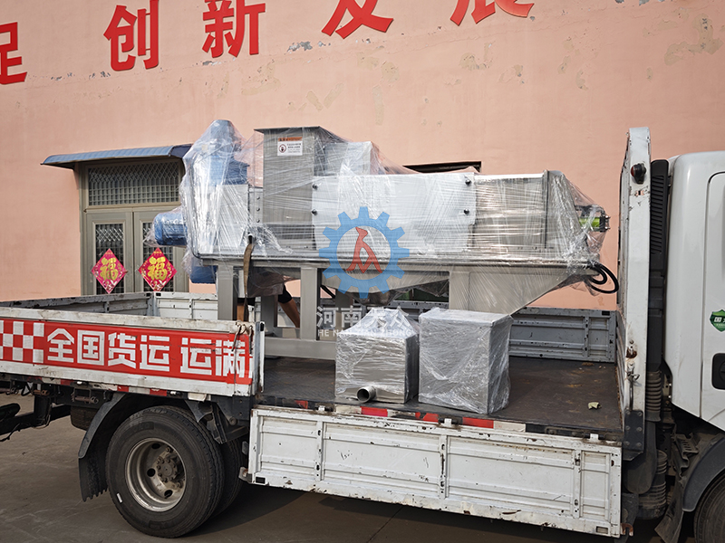 350型变径螺旋脱水机发货江苏