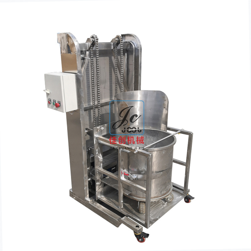 食品級(jí)304圓桶提升機(jī)