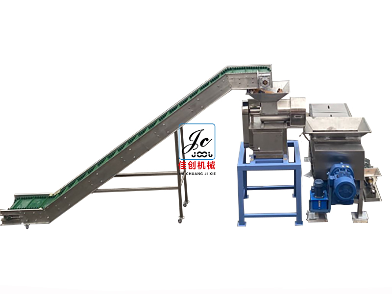 裙帶輸送破碎壓榨機(jī)