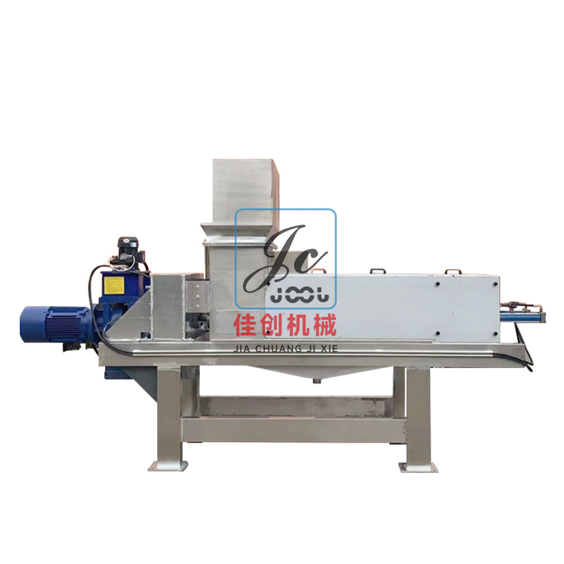 變徑雙螺旋壓榨機(jī)的壓榨和脫水過(guò)程是什么