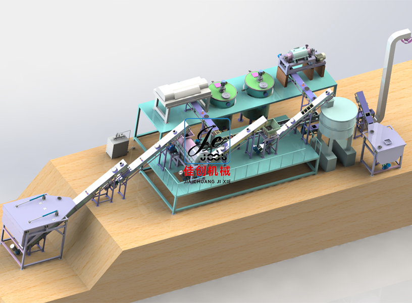 日處理80噸全套餐廚處理線