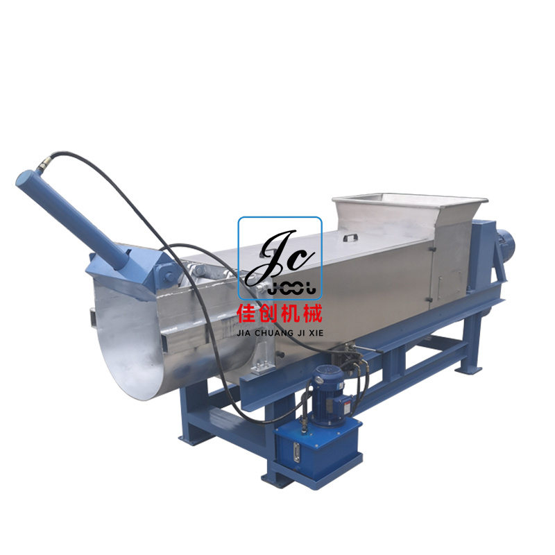 果皮渣脫水用螺旋擠壓脫水機(jī)效果如何？