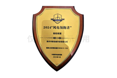 2024风电领跑者制动装置奖