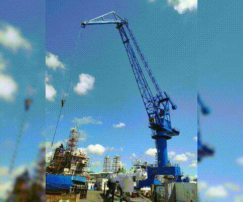 舟山宏洲船廠所使用的M72型門座機