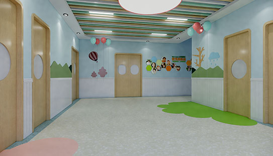 幼儿园文化走廊设计