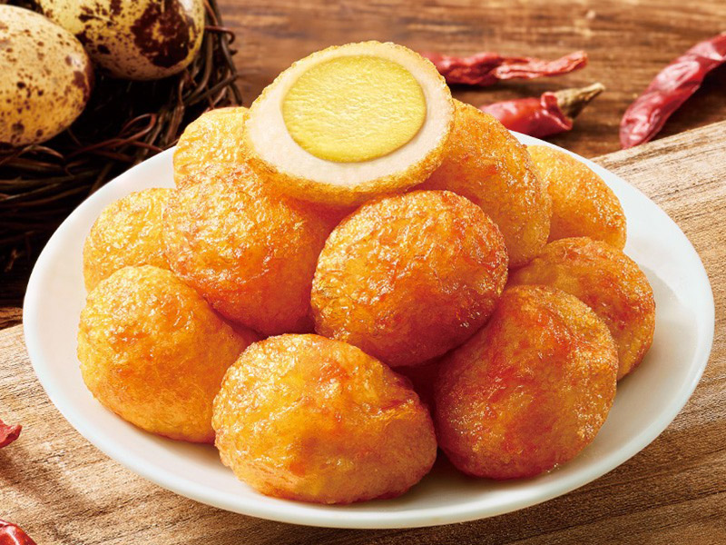 山东餐饮专供烧虎皮鹌鹑蛋