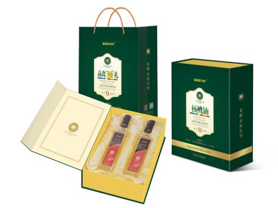 500毫升核桃油礼盒