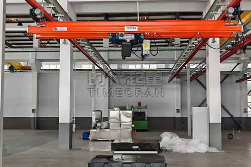 青岛柔性悬挂单梁起重机