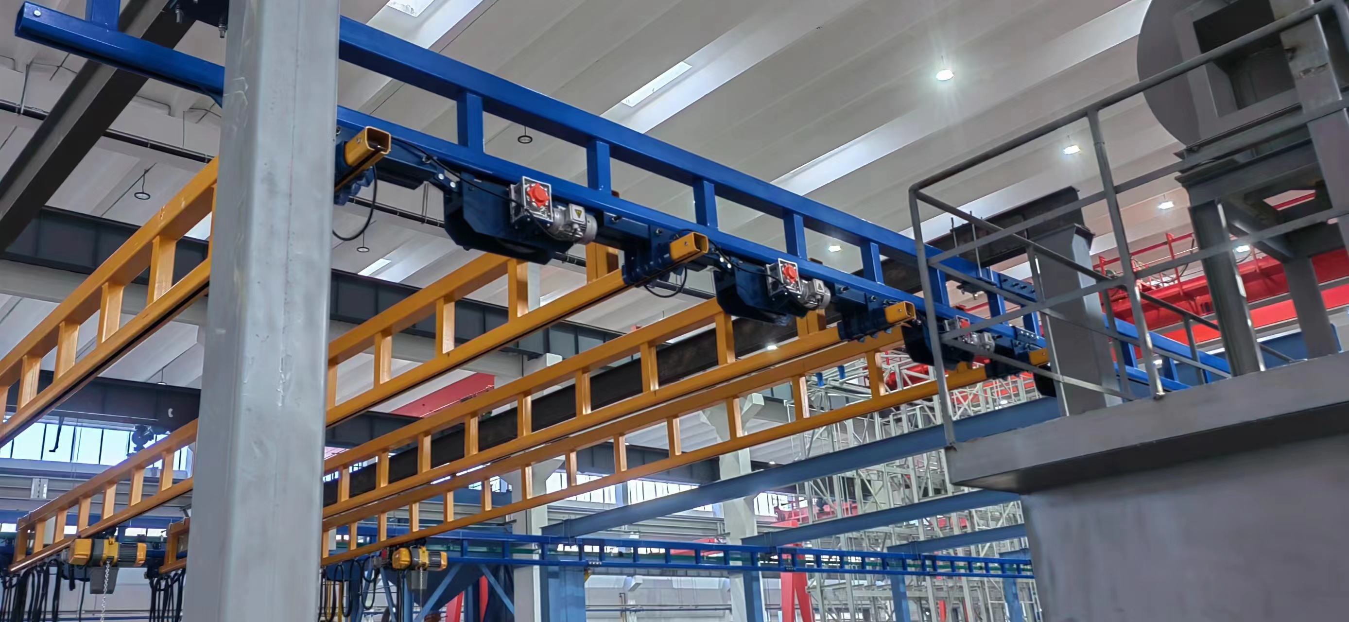 KBK-C刚性组合式悬挂起重机案例图