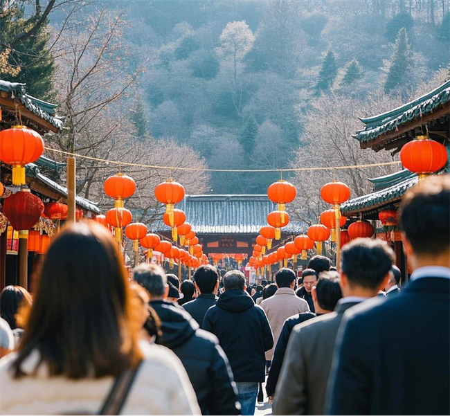 春节期间各大景区人山人海 春节期间各大景区人山人海